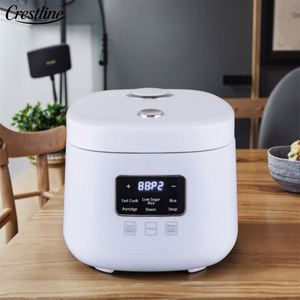 2L Digital Multi-Function Rice Cooker Square Design Non-Stick Inner Pot Fast Cooking Mini OEM Wholesale Factory Export - Product Image 2