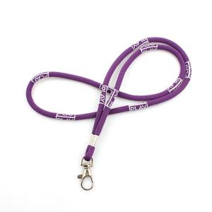 Cordón de cuerda redonda Jacquard barato correa de cuello tejida personalizada - Product Image 2