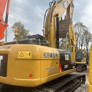 Excavadora usada Caterpillar de 23 toneladas, maquinaria de movimiento de tierras de gran tamaño más vendida, excavadora CAT móvil sobre orugas CAT323d a la venta - Product Image 1
