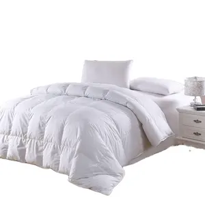 Couette en Duvet d'oie et de canard, vente en gros, confort naturel rempli de plumes, bon marché, toutes saisons,