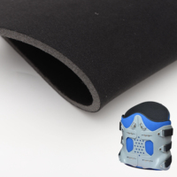 Tissu stratifié en mousse de velours respirant et absorbant de qualité médicale, idéal pour les fixations de fracture, les bandeaux respirants et les attelles de poignet.