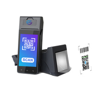 Kartu Kredit Sistem Pos Genggam Pos Kripto dengan Printer Mini Bluetooth 4G/Nirkabel Terminal Pos Kartu Seluler