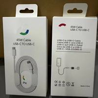 Câble USB C vers Type C PD pour Google 9 8 7 6 Pro 7A 6A 5A 4 3, câble de charge rapide 100/180 cm