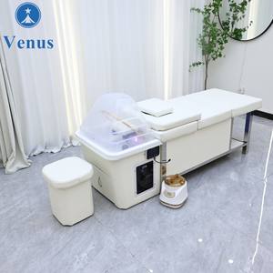 उच्च अंत लक्जरी 60l पानी टैंक सफेद कोई नलसाजी जापानी सिर स्पा सौंदर्य बिस्तर शैम्पू - Product Image 2