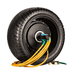Motor de buje BLDC de alto rendimiento personalizable para motocicleta, para neumático súper ancho de 14 pulgadas-7.5, con buje de llanta desnuda para neumático súper ancho de 14 pulgadas-7.5 - Product Image 2