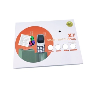 Montre connectée X8Plus pour homme, multifonctionnelle, téléphone <span class=keywords><strong>mobile</strong></span>, longue durée de vie de la batterie, sport, fréquence cardiaque, bracelet en silicone, étanche, Huaqiangbei - Product Image 5