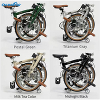 Sailimotor 16 pouces 250W moyeu moteur Brompton Style pliant E-Bike 20 pouces 36v 350w vélo de ville électrique pour l'équitation