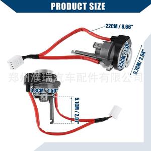 กระบอกสูบล็อคสตาร์ทรถยนต์ Kia รุ่น 81900-3WG00 พร้อมกุญแจ 2 ดอก ทำจากอะลูมิเนียม สำหรับใช้ในยานยนต์ - Product Image 4