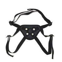 Promotion : Harnais porte-dildo portable, culotte réglable en cuir PU, ceinture pour jouets sexuels lesbiens pour femme