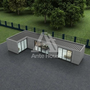 Australia chứng nhận 40ft prefab nhà Trung Quốc nhà máy | mở rộng <span class=keywords><strong>container</strong></span> nhà thép di động biệt thự giải pháp - Product Image 3