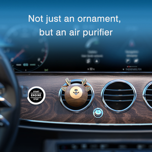 Walnut Car Aromatherapy <strong>Diffuser</strong> Air <strong>Vent</strong> Freshener with <strong>Clip</strong> Refillable Wood Fragrance for Purifying Car Air - Product Image 6