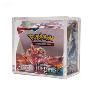 Boîte de rangement pour cartes à collectionner TCG, en acrylique moderne, haute transparence, anti-UV, fabriquée sur mesure, avec couvercle magnétique scellé - Product Image 2