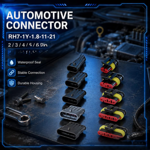 Amp Auto Connector 2/3/4/5/6Pin 1.8series Male&Female Waterproof <b>Wire</b> Harness <b>Electric</b> Terminal Manufactory - Product Image 3