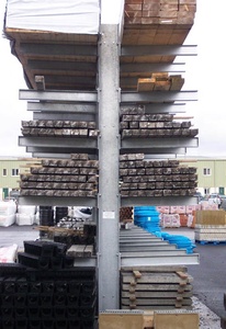 Kho Nguyên Liệu Lưu Trữ Thép Kệ Cantilever Kệ - Product Image 6