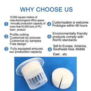 Zacht Schuim Landbouw Goede Kwaliteit En Hot Selling Hydroponic Zaad Schuim En 100% Polyurethaan Pu Schuim Spons Hydrocultuur - Product Image 5