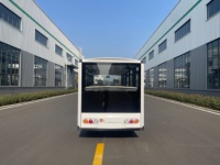 DAOD Véhicule de tourisme électrique panoramique 11 places avec sièges confortables, bus touristique pour visites des îles, entièrement fermé, entretien facile