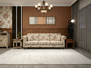 Alfombra Tejida Wilton de Alta Gama, Elegante, de Color Neutro, para Decoración del Hogar - Product Image 5