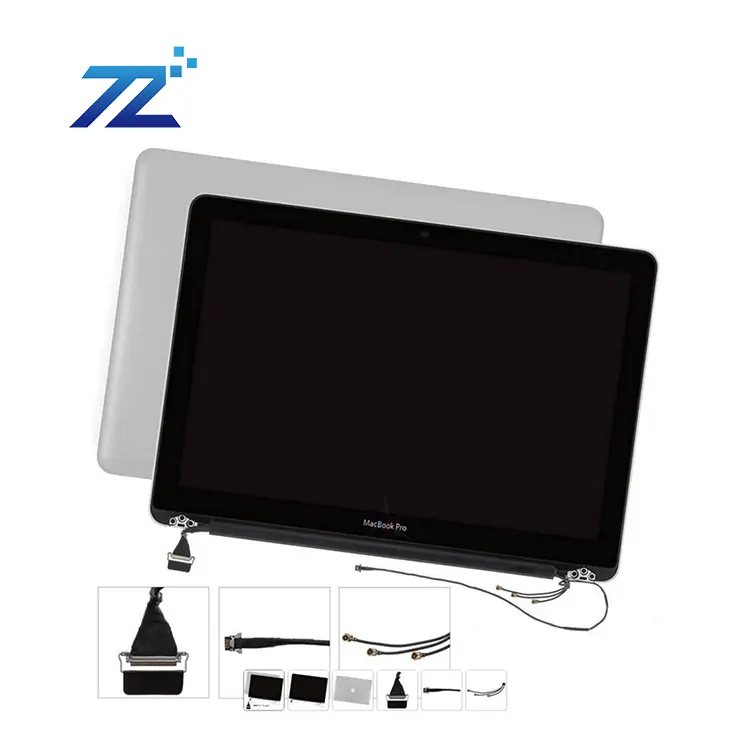 Ecran LCD complet pour ordinateur portable authentique pour Apple MacBook Pro 13 "Unibody A1278 Ecran LCD complet de remplacement pour moniteurs