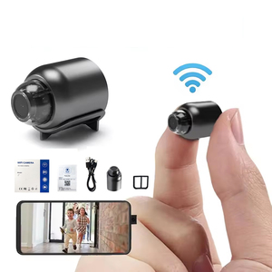 Мини-камера X5 Bullet для внутренней безопасности дома с CMOS, Wi-Fi и облачным хранилищем данных, напрямую от производителя - Product Image 1