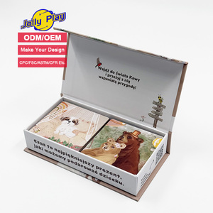 Certificats CPC Conception personnalisée Enfants Apprentissage Éducation précoce Jeu de cartes mémoire Flash Impression personnalisée Cartes flash Cartes cognitives - Product Image 1