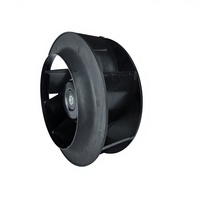 Ventilateur centrifuge EC 225 mm à économie d'énergie avec pales en plastique pour système d'air frais, purificateur d'air commercial, personnalisable OEM/ODM