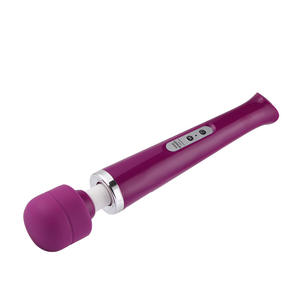 Puissant 10 fréquences 220V insertion droite masseur bâton vibrateur Masturbation féminine flirtant grand bâton AV produits pour adultes - Product Image 5