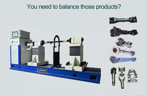Độ chính xác cao trục truyền động cân bằng máy cho sửa chữa xe tải, xe hơi, ổ trục động cân bằng máy - Product Image 2