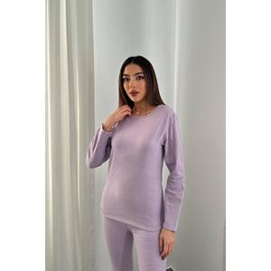 Conjunto Térmico de Doble Cara para Dormir, Color Lila, para Mujer, al por Mayor - Product Image 3