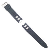 Nouveau produit de remplacement en caoutchouc de silicone couleur noire 20 MM bracelets de montre pour montre de voiture 21