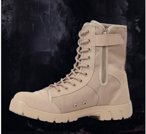 Botas de Lona Impermeables Ligeras de Camuflaje CP Personalizadas DFC1112, Color Negro Desierto, Disponibles para Venta al por Mayor - Product Image 4