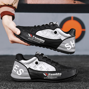 Zapatos Deportivos para Hombre, Transpirables, de Malla, Sin Cordones, Ligeros, con Amortiguación, Antideslizantes, con Plantilla para Aumentar la Altura, para Exteriores - Product Image 3