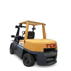 Chariot élévateur à fourche automatique à moteur diesel d'occasion TCM FD50 5 tonnes avec déplacement latéral - Product Image 1