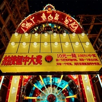 Gagner le jackpot dans le jeu de décrochage de bouton de loterie Jeux de carnaval Jeux interactifs Jeux d'événement