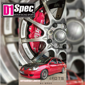 Ultimate Agility Pink <b>Drilled</b> 286Mm Assembly For <b>Compact</b> Suzuki Swift Sport Racing Lightweight 4 Piston Brake Caliper Kits - Product Image 4