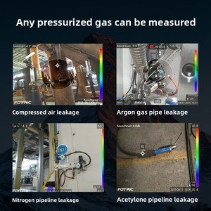 Caméra d'imagerie acoustique portative FOTRIC AC65Mini haute précision 770g avec 112 micros MEMS, détecteur portable de fuites de gaz et d'air - Product Image 3