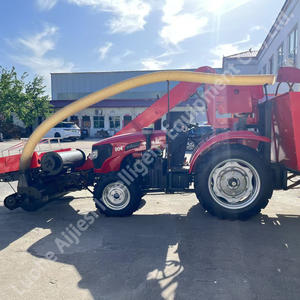 Moissonneuses-batteuses à maïs combinées de grande capacité et efficaces pour tracteurs, broyant et collectant les tiges d'herbe - Product Image 2