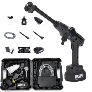 Batería de litio portátil para el hogar, lavadora de alta velocidad para <span class=keywords><strong>Moto</strong></span> y coche, equipo de lavado de vehículos, lavadora a presión inalámbrica - Product Image 1