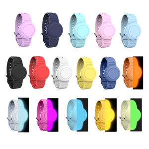 Correa de reloj deportiva impermeable para niños, pulsera de silicona para <span class=keywords><strong>Airtag</strong></span>, soporte ligero para <span class=keywords><strong>Apple</strong></span> <span class=keywords><strong>AirTag</strong></span>, pulsera para reloj infantil - Product Image 1