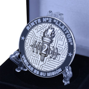 Gedenken benutzerdefinierte metall design eine herausforderung münze online 5 gedenkmünze förderung - Product Image 2
