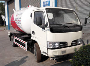 5000L 2.5 T Sıvılaştırılmış petrol gazı Propan 4x2 5M3 2.5 Ton Bobtail LPG Kamyon - Product Image 2