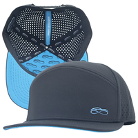 Gorras de Golf Mellin de Alta Calidad, 5 Paneles, Bordadas, de Lujo, Sin Estructura, Protección Solar, Cierre a Presión, Perforadas con Láser