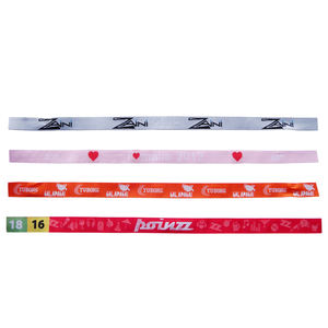 Pulseras tejidas con cierre deslizante para eventos, pulsera tejida personalizada con bloqueo para eventos - Product Image 4