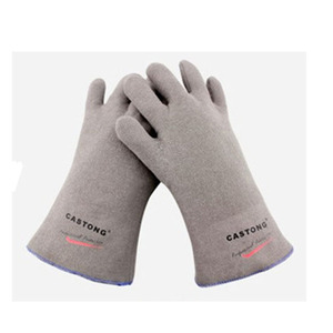 Gants résistants à la chaleur Caston 250C gris taille unique pour usage industriel en usine - Product Image 4