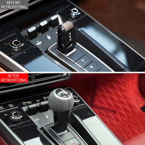 Pommeau de levier de vitesse en Alcantara pour Porsche 911 992 Carrera 2020-2025 – Pièces de modification du levier de commande central - Product Image 5