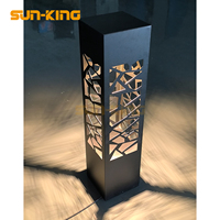 Lampes décoratives d'extérieur pour jardins et parcs, en aluminium de haute qualité, fabriquées par Heart