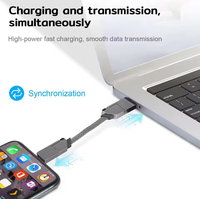 Câble de charge rapide magnétique multi-connecteurs 6 en 1, porte-clés, cordon PD pour Android TYPE-C 60W QC 18W, cordon de charge rapide