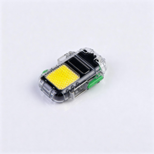 Có thể sạc lại COB Keychain đèn pin với điện tử nhẹ hơn-USB C trường hợp trong suốt, không thấm nước & Windproof thiết kế cho ngoài trời - Product Image 3