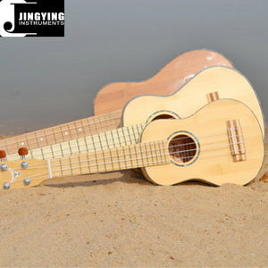 Guitarra de la serie Jingying Music <span class=keywords><strong>Bamboo</strong></span> 2025, ukelele de bambú refinado de gama alta de 21/23/26/30 pulgadas para regalo de niños - Product Image 4