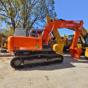 Excavadora Usada de Alta Eficiencia Hitachi EX120 Fabricada en Japón, Excavadora de 12 Toneladas, Excavadora de Cadenas Usada en Venta a Bajos Precios - Product Image 1