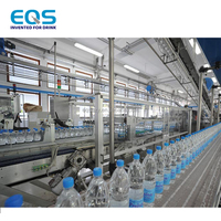 Machine d'emballage d'eau BFS peu encombrante Machine de remplissage d'emballage de production d'eau minérale en bouteille
